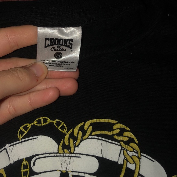 crooks & castles t-shirt - Picture 2 of 2